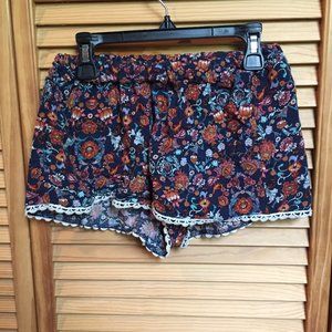 Pink Republic Floral Short Shorts